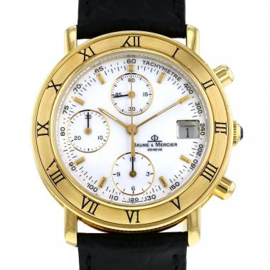 Reloj Baume & Mercier Baumatic de oro amarillo Circa 1990
