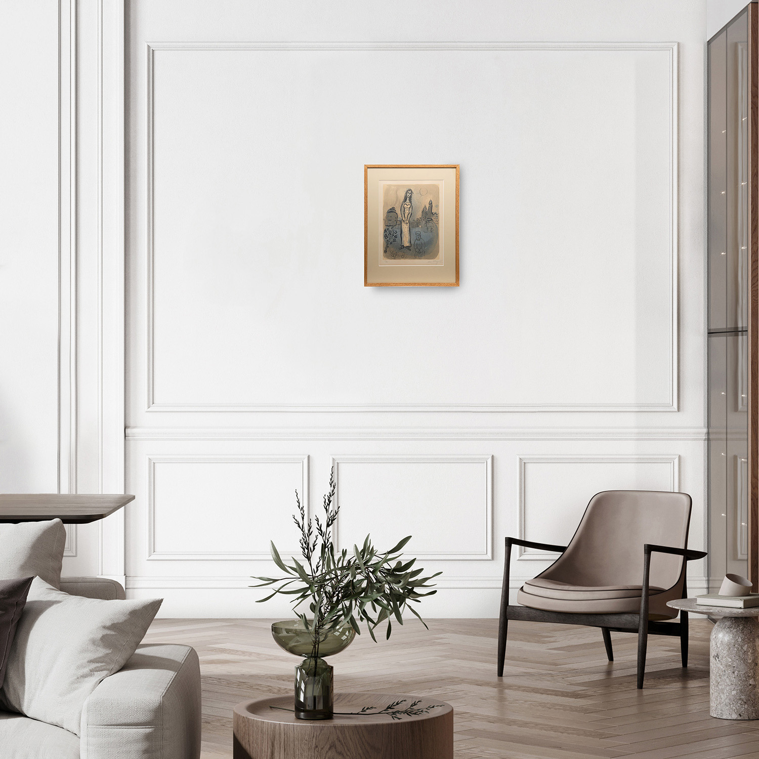 Marc Chagall (1887-1985), Esther - 1960 - Detail D4