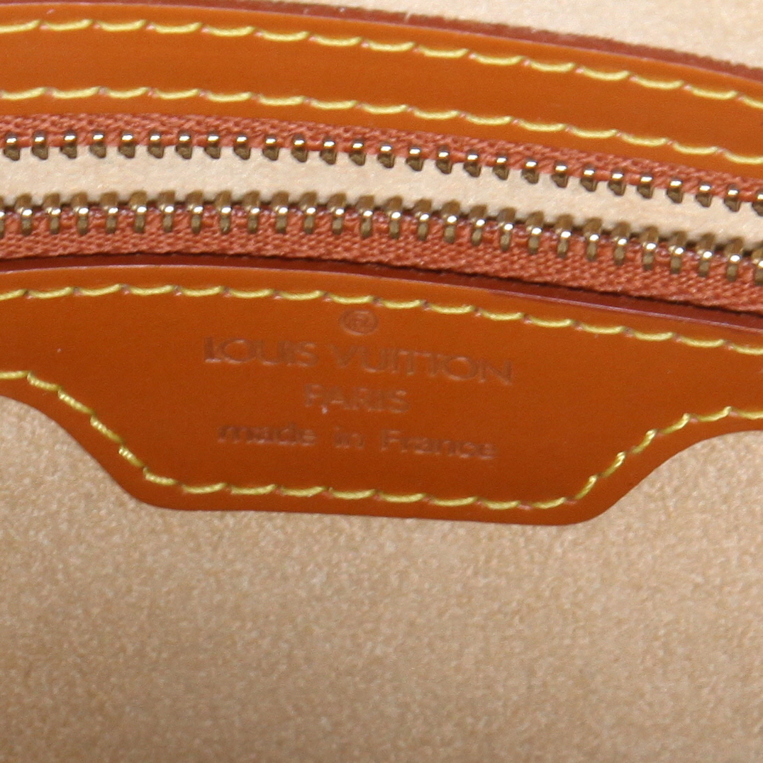 Borsa Louis Vuitton  Lussac in pelle Epi gold - Detail D2