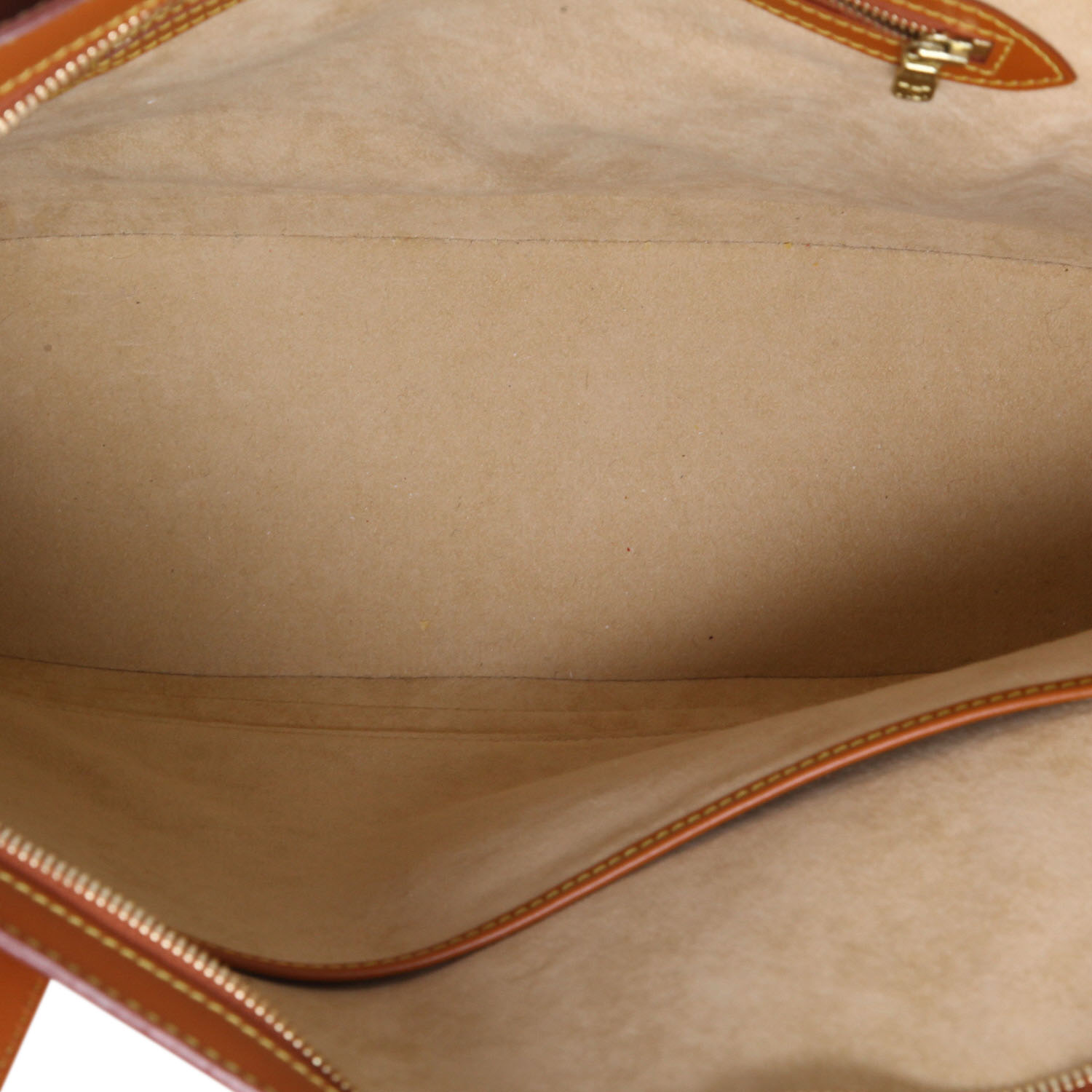 Borsa Louis Vuitton  Lussac in pelle Epi gold - Detail D3