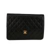 Bolso de mano Chanel  Timeless en cuero acolchado negro - 360 thumbnail