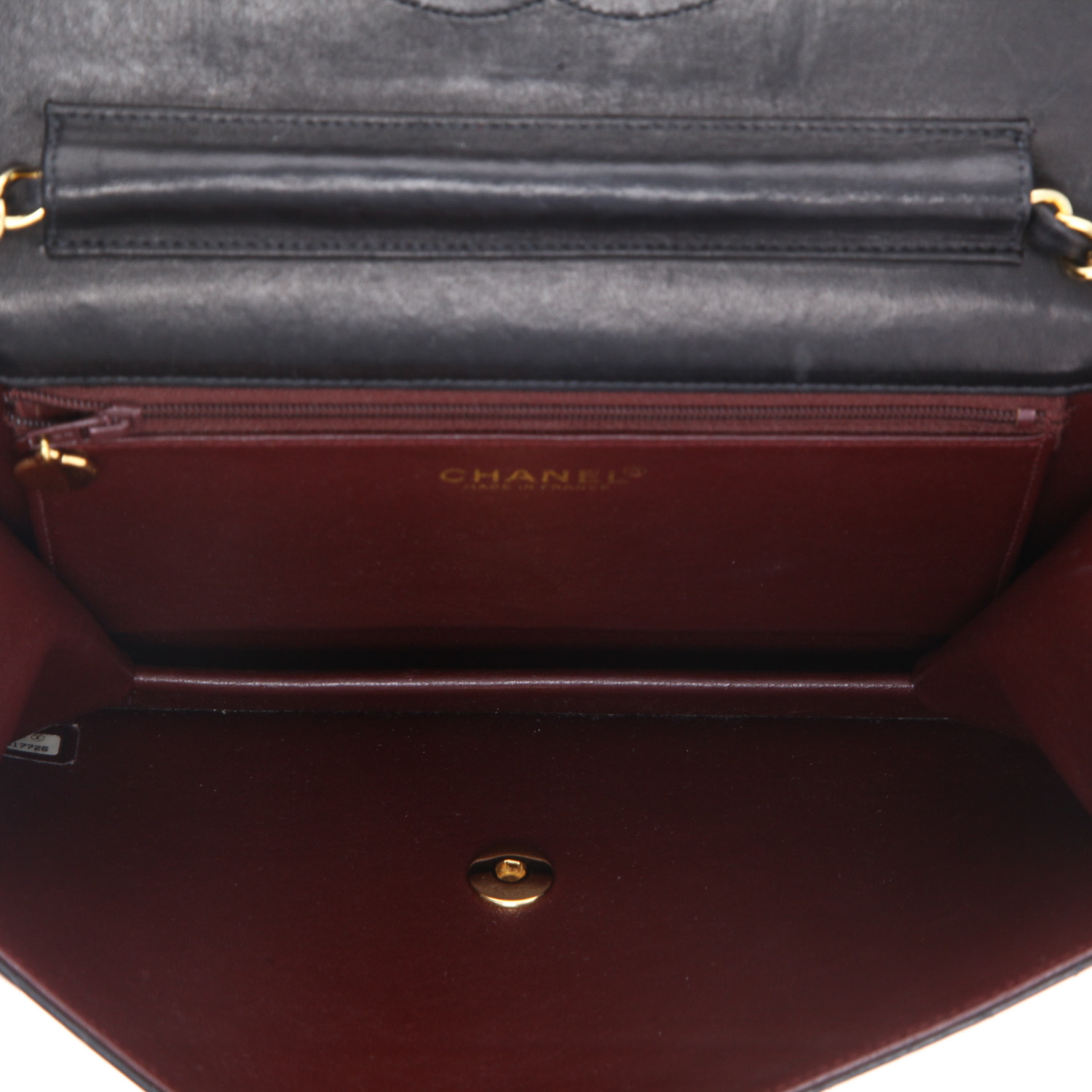 Borsa Chanel  Timeless in pelle trapuntata nera - Detail D3