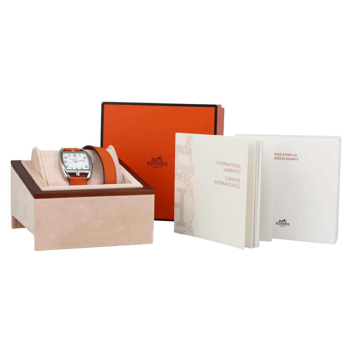 Hermès Cape Cod Tonneau  in stainless steel Ref: Hermès - CT1.710  Circa 2020 - Detail D2