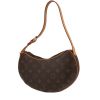 Louis Vuitton  Croissant handbag  monogram canvas  and natural leather - 00pp thumbnail