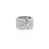 Cartier Maillon Panthère  ring in white gold and diamonds - 360 thumbnail