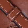Celine  Seau shoulder bag  in brown leather - Detail D2 thumbnail