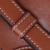 Sac bandoulière Celine  Seau en cuir marron - Detail D2 thumbnail