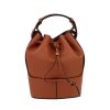 Loewe  Balloon small model  handbag  in brown leather - 360 thumbnail
