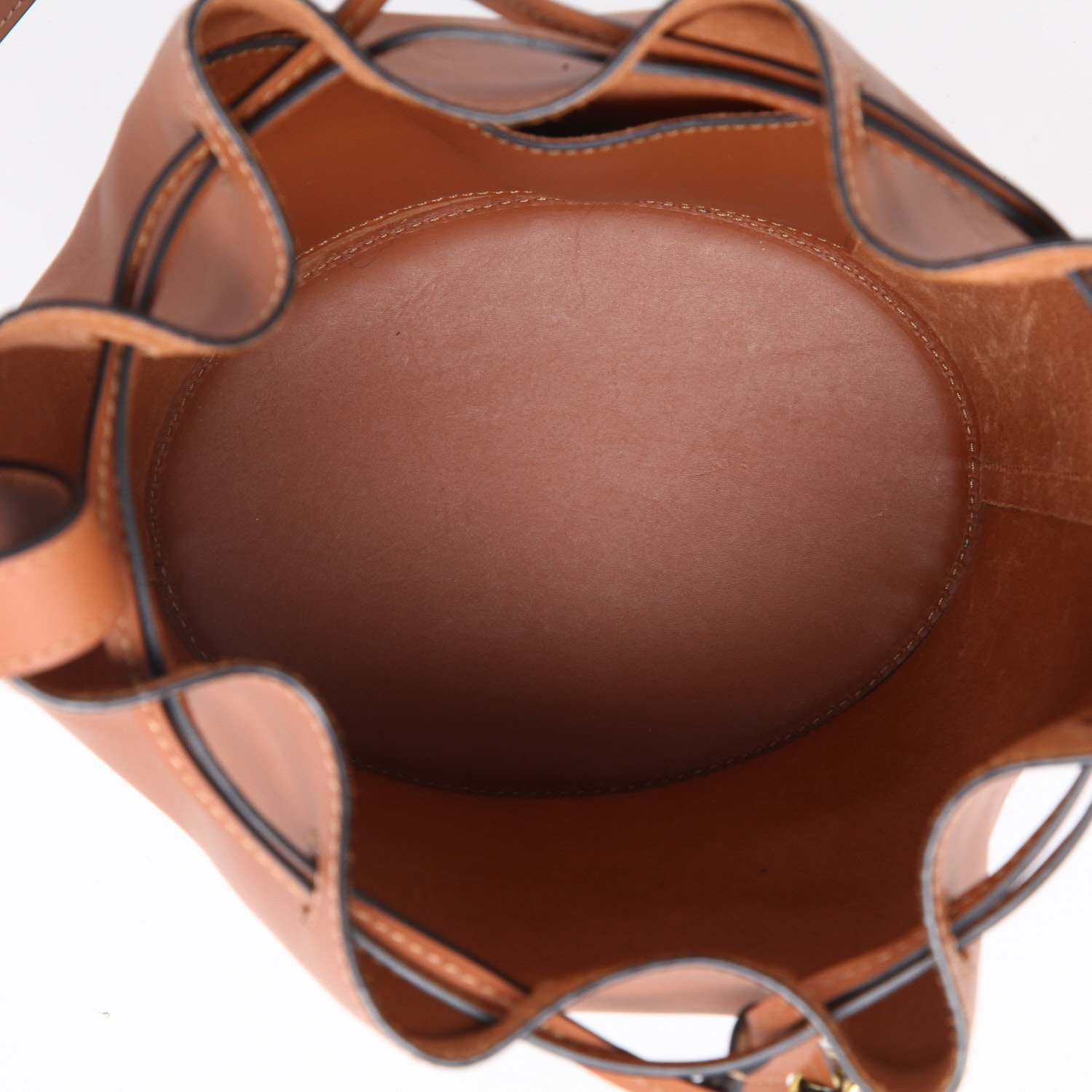 Sac à main Loewe  Balloon petit modèle  en cuir marron - Detail D3