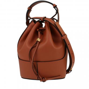 Borsa Loewe  Balloon modello piccolo  in pelle marrone