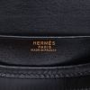 Bolso para llevar al hombro Hermès  Balle De Golf en cuero box negro - Detail D2 thumbnail