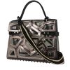 Delvaux  Tempête handbag  in transparent plexiglas  and black leather - 00pp thumbnail