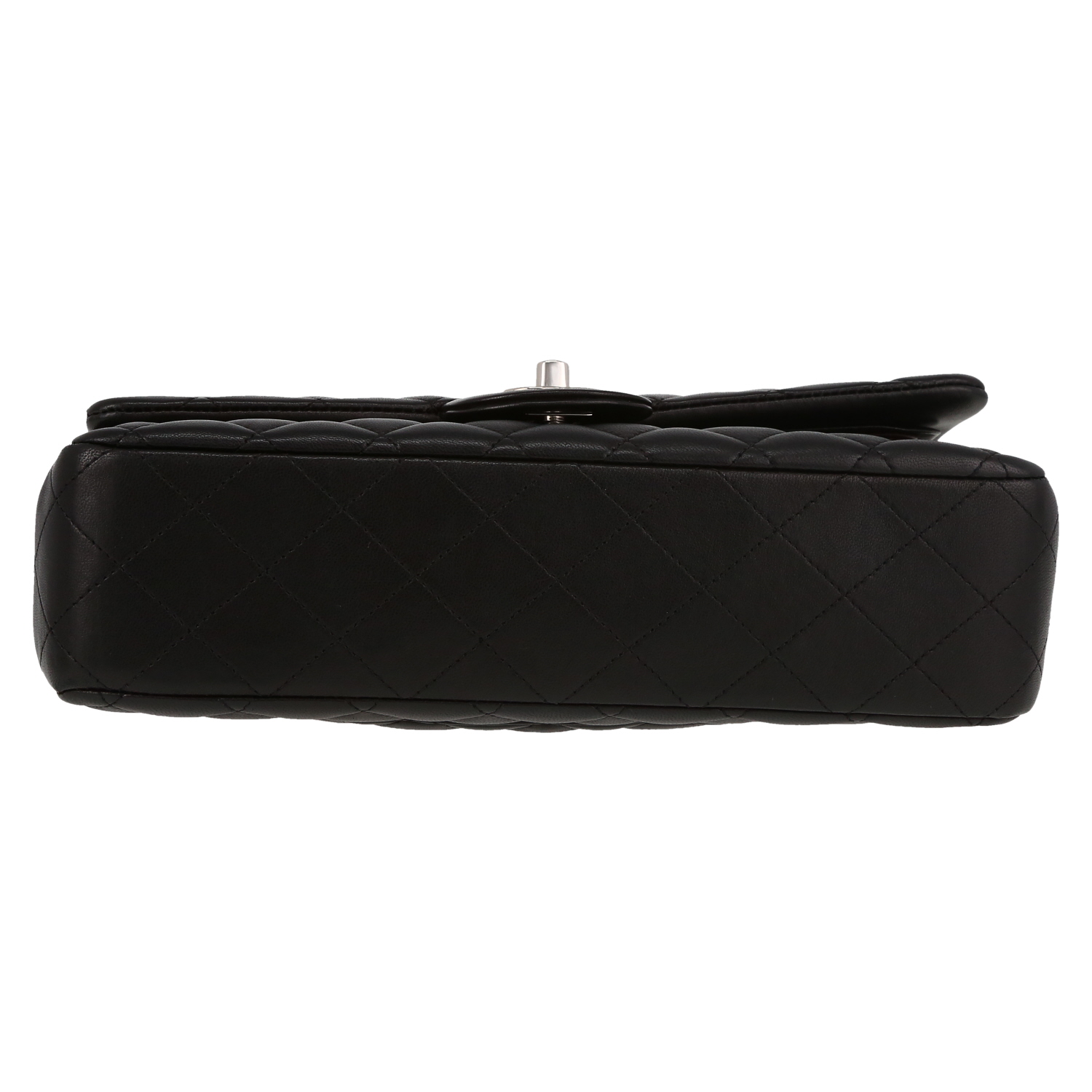 Chanel  Timeless Classic handbag  in black quilted leather - Detail D1