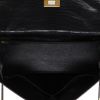 Bolso de mano Hermès  Kelly 32 cm en piel de lagarto negra - Detail D3 thumbnail