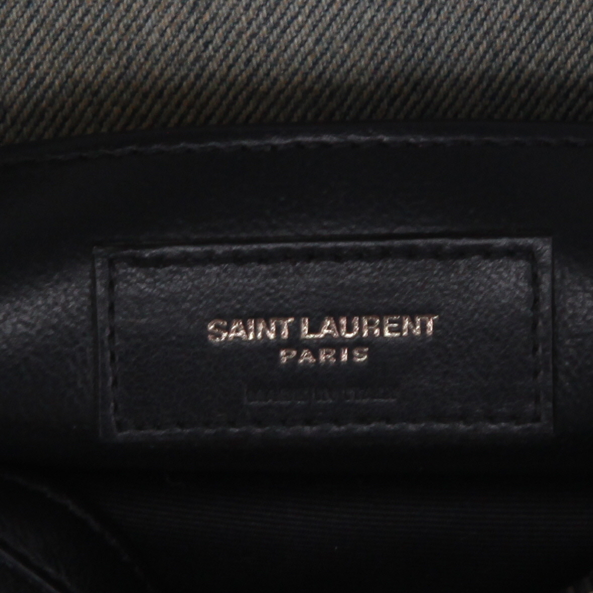 Saint Laurent  College handbag  denim - Detail D2