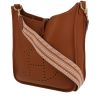 Borsa a tracolla Hermès  Evelyne in pelle togo gold - 00pp thumbnail