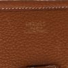 Hermès  Evelyne shoulder bag  in gold togo leather - Detail D2 thumbnail