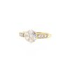 Van Cleef & Arpels Fleurette ring in yellow gold and diamonds - 00pp thumbnail