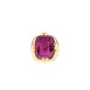 Pomellato Griffe ring in yellow gold and tourmaline - 360 thumbnail