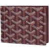 Portefeuille Goyard   en toile Goyardine bordeaux - 00pp thumbnail