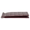 Goyard   wallet  in burgundy Goyard canvas - Detail D1 thumbnail