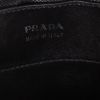 Prada  Double large model  handbag  in black leather saffiano - Detail D2 thumbnail