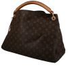 Borsa Louis Vuitton  Artsy modello medio  in tela monogram marrone e pelle naturale - 00pp thumbnail