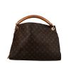 Borsa Louis Vuitton  Artsy modello medio  in tela monogram marrone e pelle naturale - 360 thumbnail