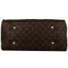 Borsa Louis Vuitton  Artsy modello medio  in tela monogram marrone e pelle naturale - Detail D1 thumbnail