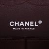 Chanel  Timeless Jumbo handbag  in black quilted grained leather - Detail D2 thumbnail