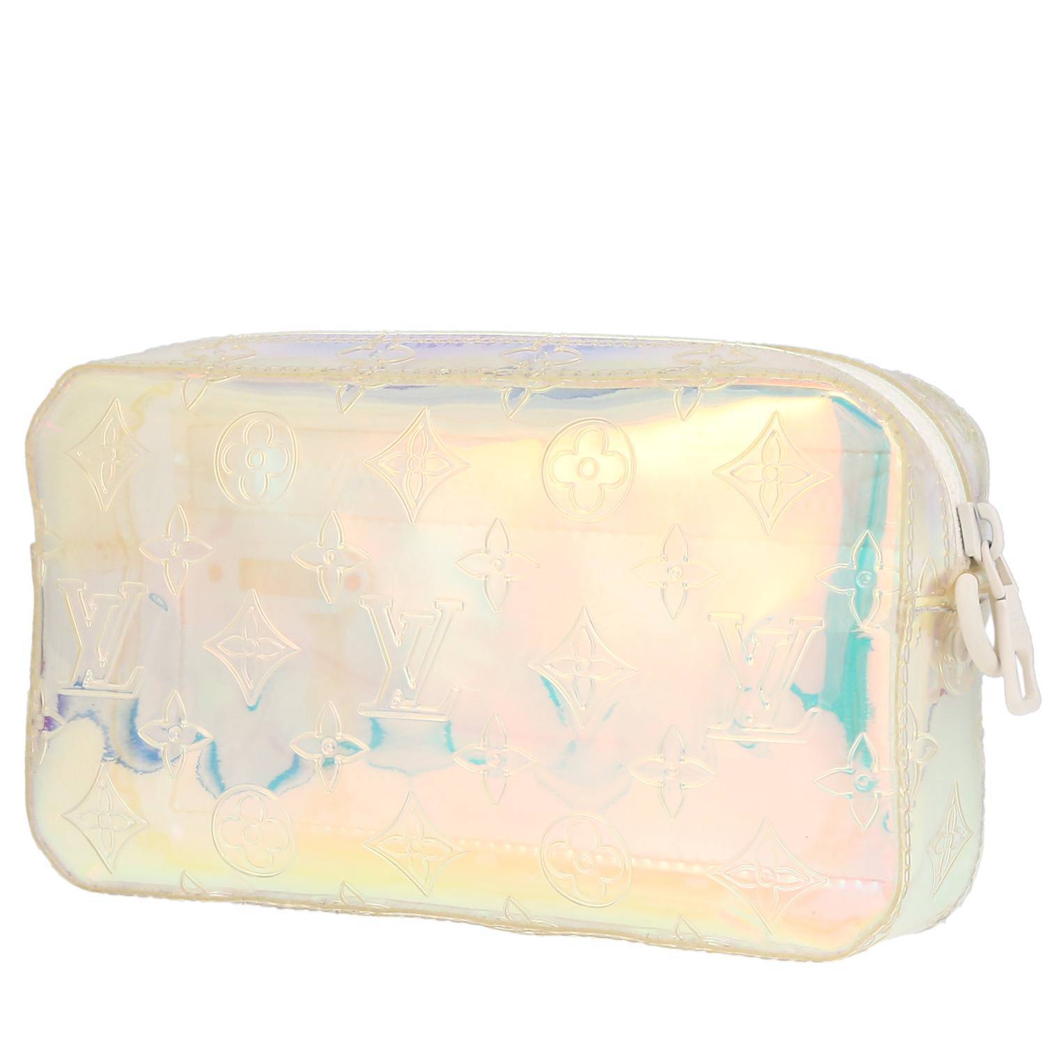 Louis Vuitton pouch in transparent canvas