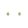 Cartier Inde Mystérieuse earrings in yellow gold and diamonds - 00pp thumbnail