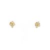 Paire de boucles d'oreilles Cartier Inde Mystérieuse en or jaune et diamants - 360 thumbnail
