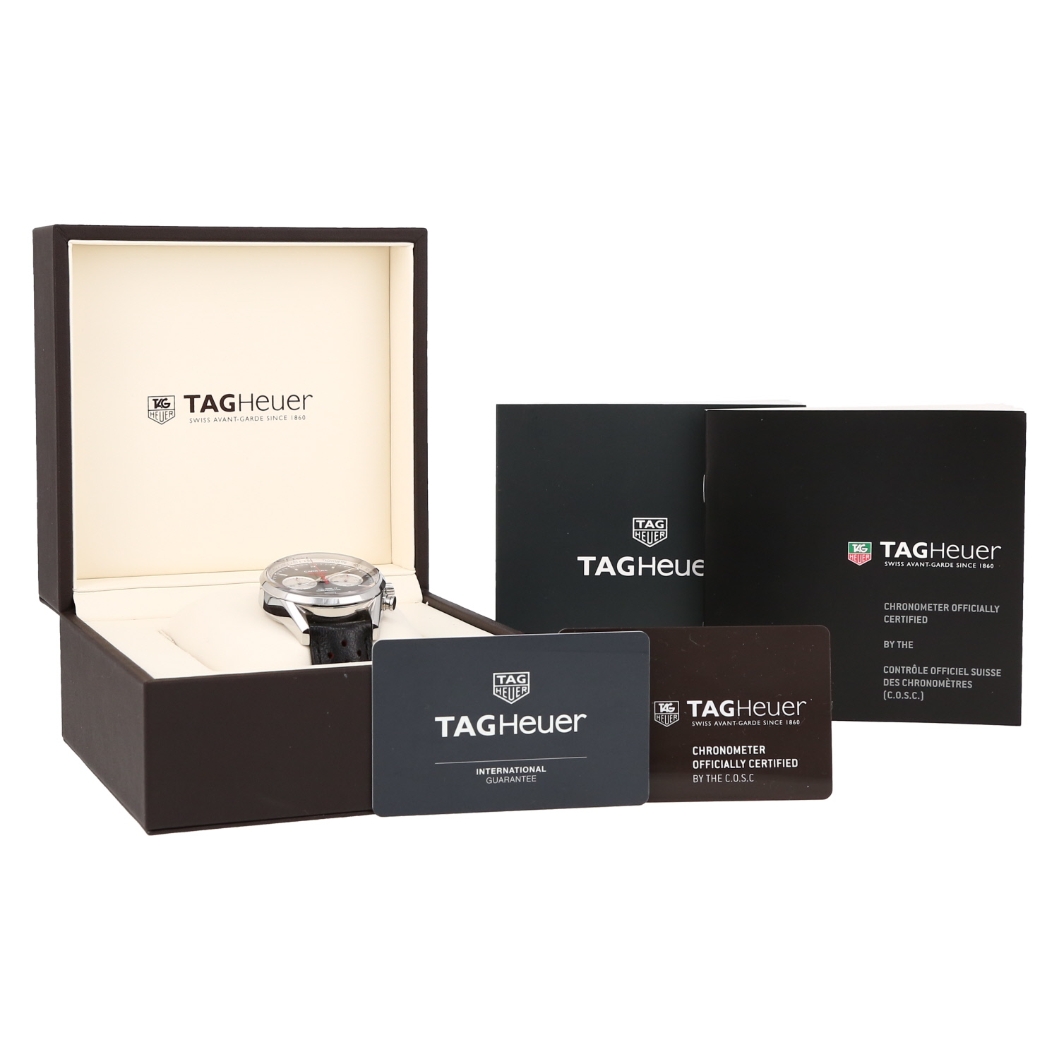 Montre TAG Heuer Carrera Automatic Chronograph en acier Vers 2017 - Detail D2