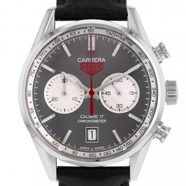 TAG Heuer Carrera Automatic Chronograph  in stainless steel Circa 2017