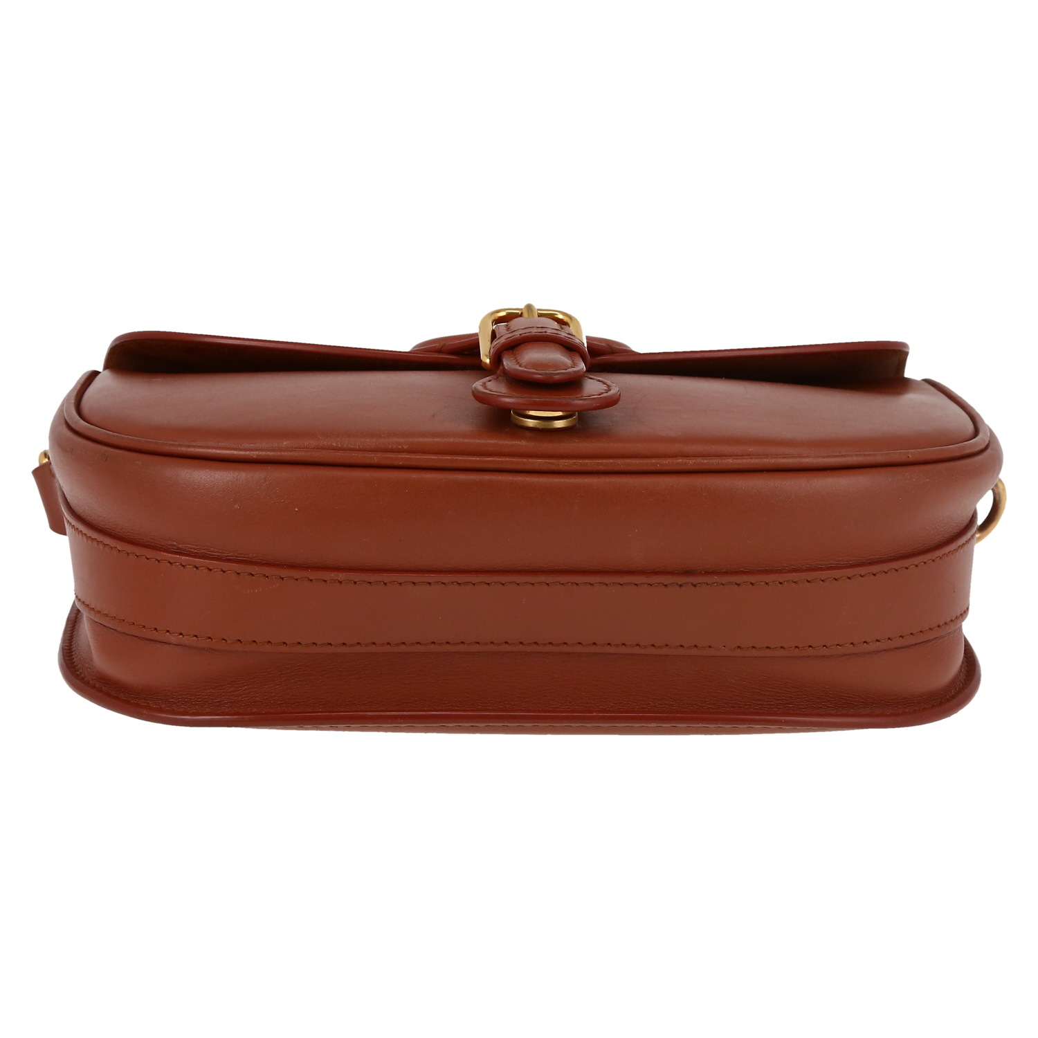 Sac bandoulière Dior  Bobby petit modèle  en cuir marron - Detail D1