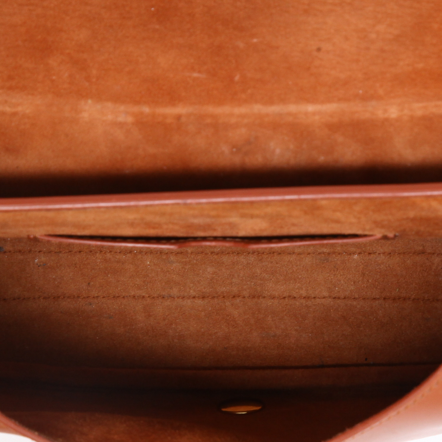 Dior  Bobby small model  shoulder bag  in brown leather - Detail D3