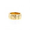 Bulgari Parentesi ring in yellow gold - 360 thumbnail