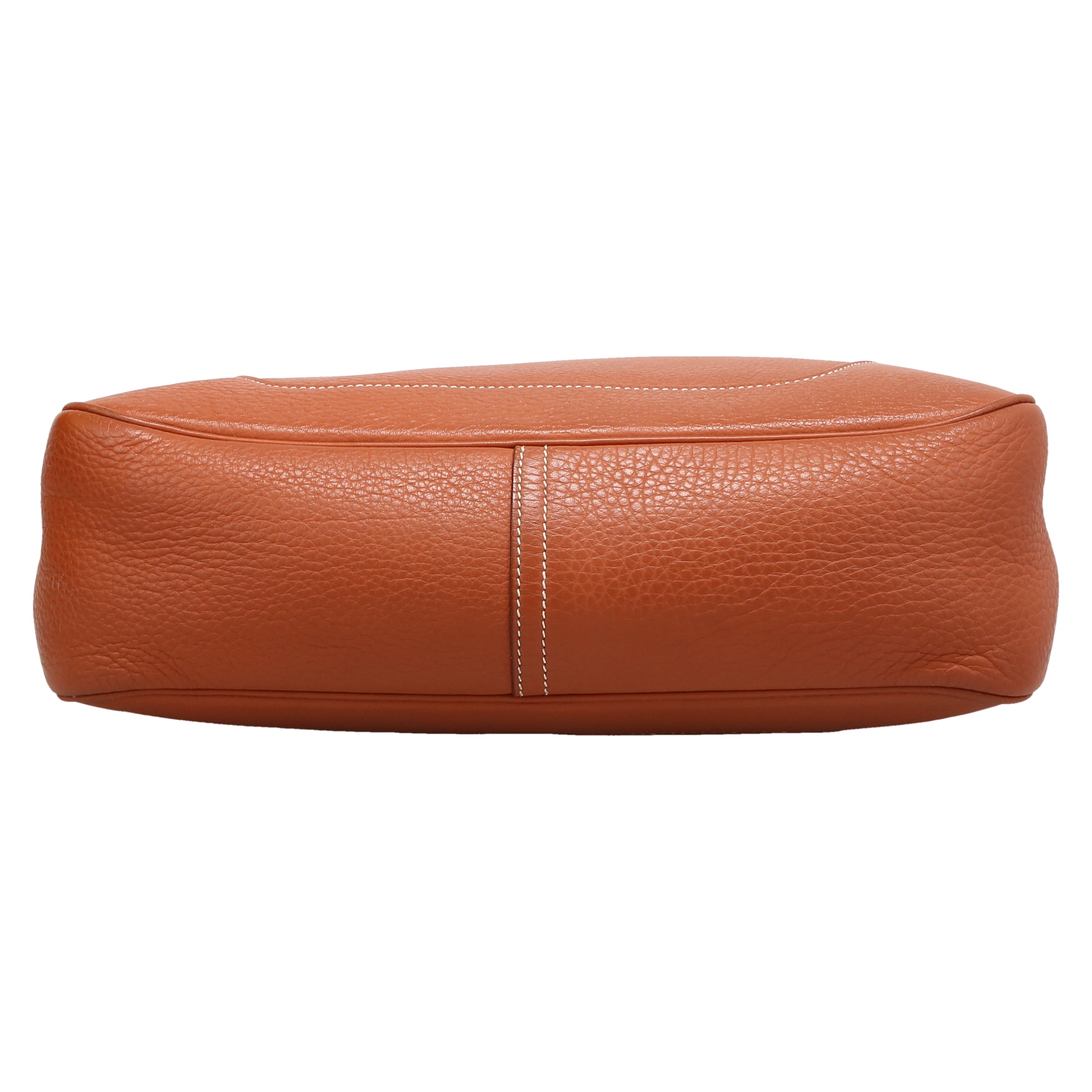 Hermès  Trim handbag  in cognac grained leather - Detail D1