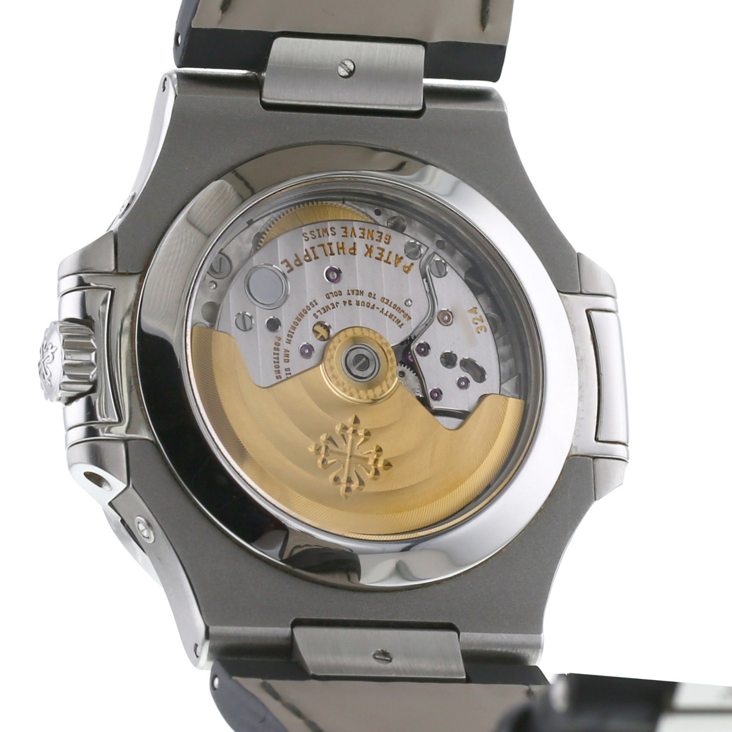 Montre Patek Philippe Nautilus en acier brossé Ref: Patek Philippe - 5726  Vers 2013 - Detail D3