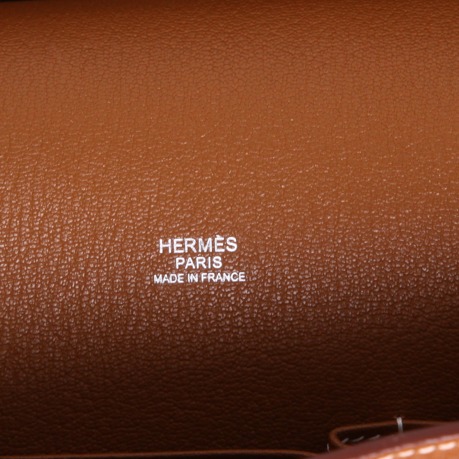 Borsa a tracolla Hermès  Jypsiere 28 cm in pelle togo gold - Detail D2