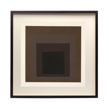 Josef Albers (1888-1976), Day + Night : Homage to the Square, Planche X - 1963