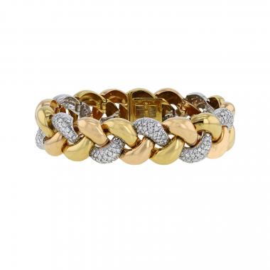 Bracelets 3 ors et diamant femme, Bijoux luxe