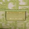 Dior  Book Tote shopping bag  in green and beige monogram canvas Oblique - Detail D2 thumbnail