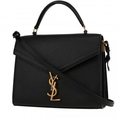 Second Hand Saint Laurent Mombasa Lady Bags, Chloe Crossbody Bag Chloe Mini  Marcie Small Black Leather