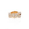Chaumet Jeux de Liens ring in pink gold and diamonds - 360 thumbnail