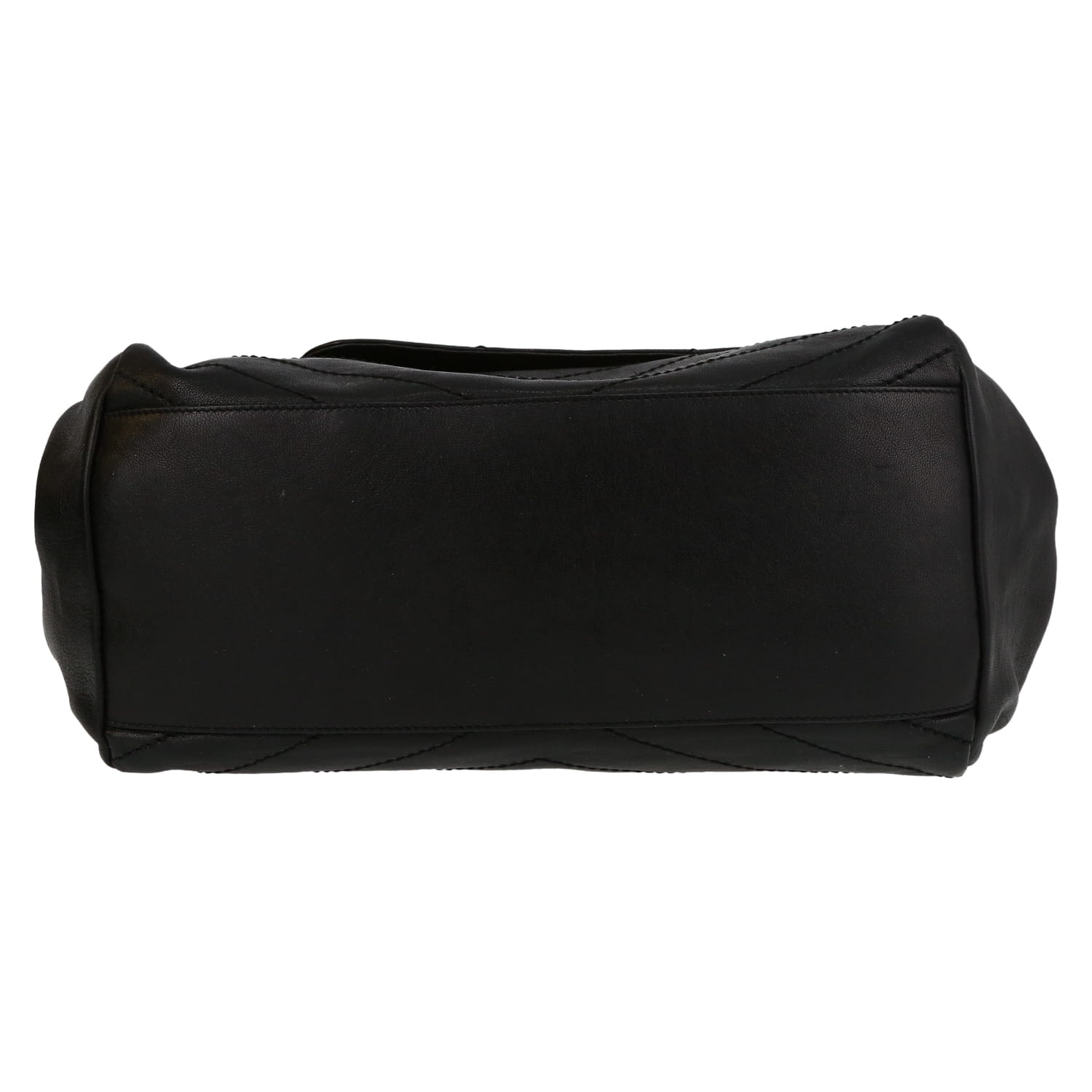 Bolso bandolera Saint Laurent  Niki modelo mediano  en cuero negro - Detail D1