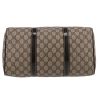 Gucci  Boston Vintage handbag  "sûpreme GG" canvas  and brown leather - Detail D1 thumbnail
