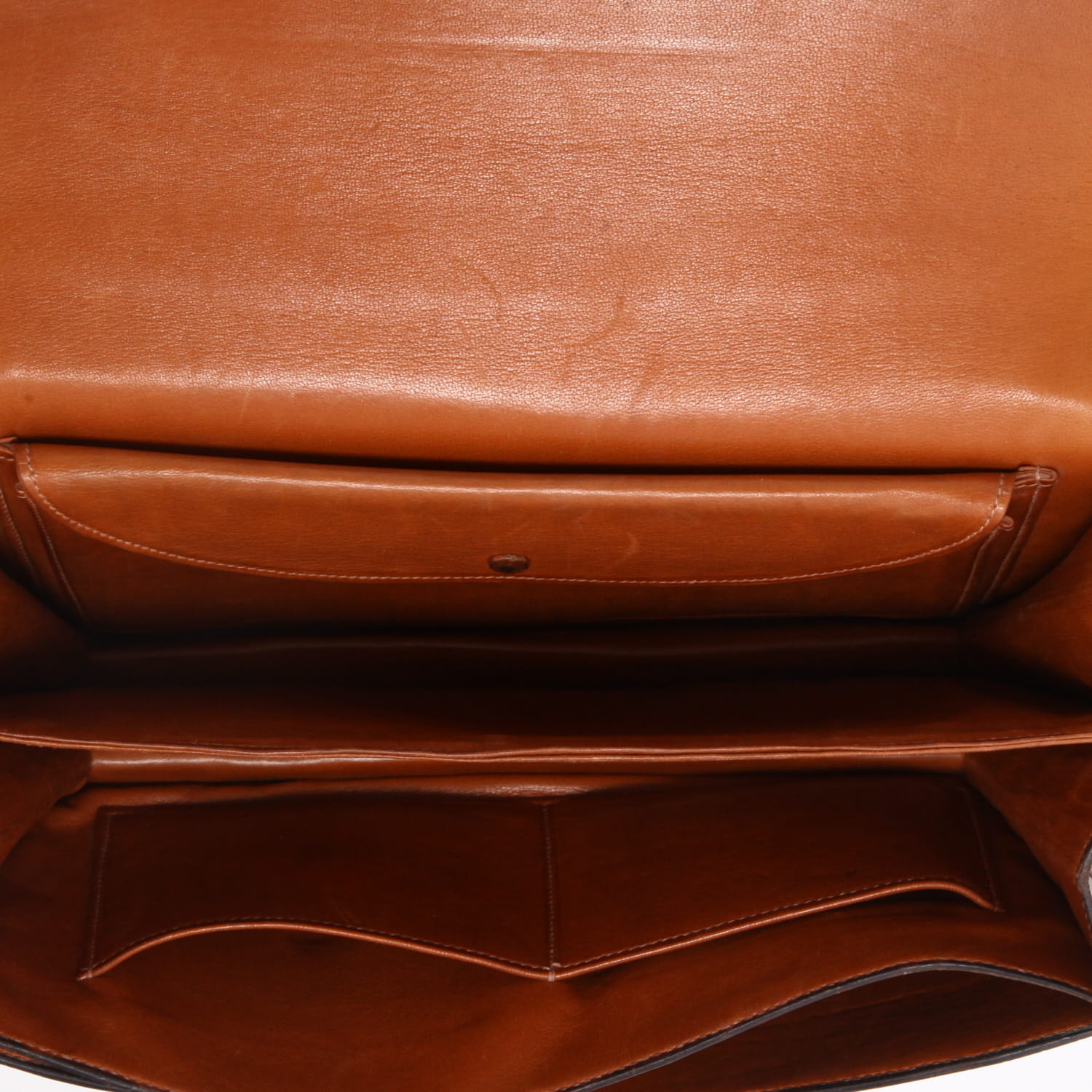 Bolso de mano Hermès  Ring en cocodrilo marrón - Detail D3