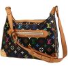 Louis Vuitton  Boulogne small model  handbag  in multicolor and black monogram canvas  and natural leather - 00pp thumbnail